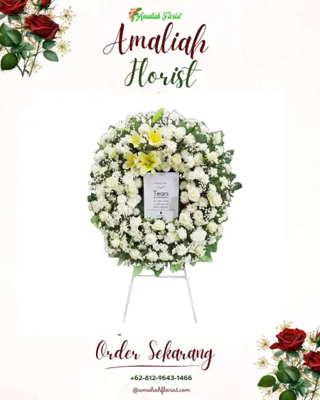 Krans Bunga Duka Tanah Baru